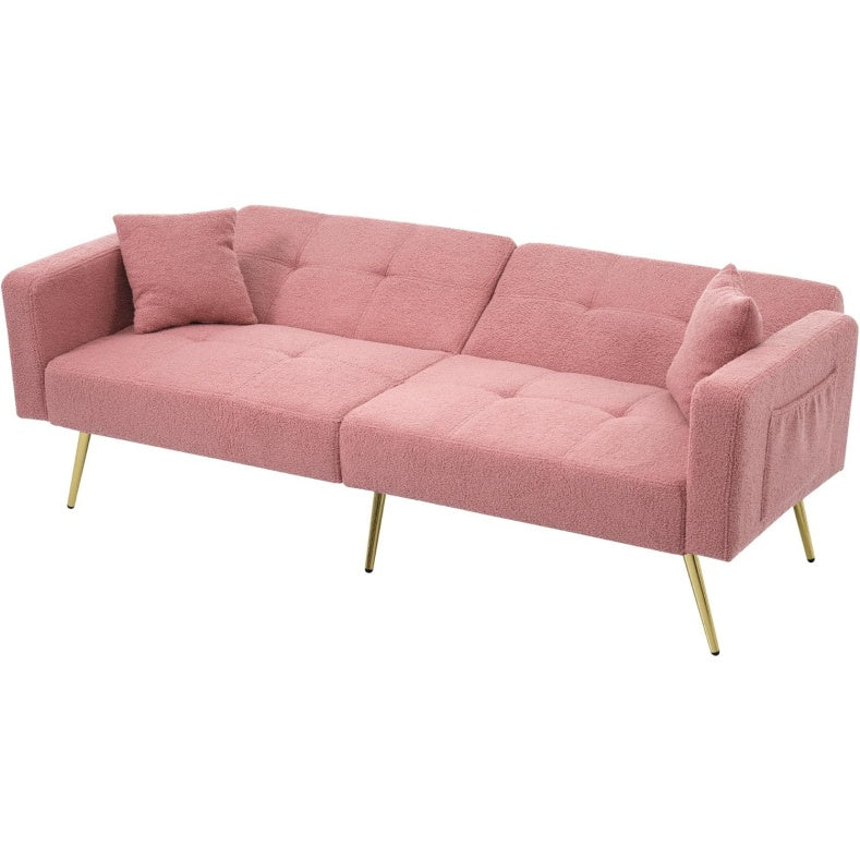 2-Sitzer-Schlafsofa mit verstellbaren R¨¹ckenlehnen aus Sh