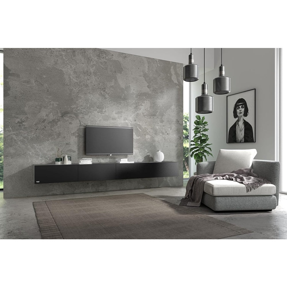 TV-Lowboard mit H?ngeschrank f¨¹r Wohnzimmer, flexibel e