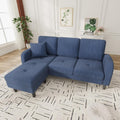 3-Sitzer Ecksofa mit Chaiselongue aus Cordstoff, 166 ¡Á 1